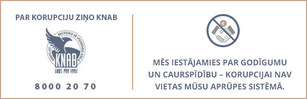 KNAB (Anti-Corruption Bureau of Latvia) logo