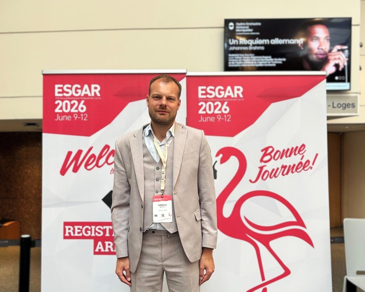 dr. Mārtiņš Purmalis, ESGAR kongress 2026